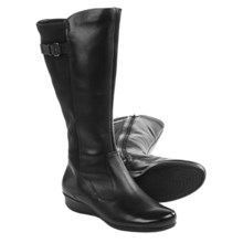 25%OFF 女性のドレスブーツ （女性用）ECCO Abeloneトールレザーブーツ ECCO Abelone Tall Leather Boots (For Women)画像
